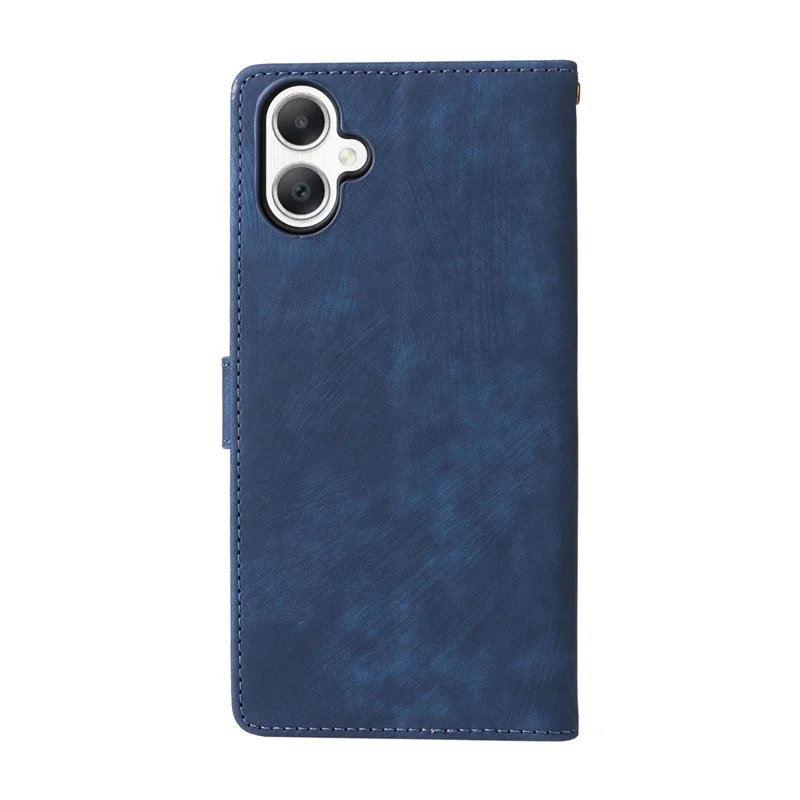 For Samsung Galaxy A06 4G / A06 5G Wallet Case RFID Blocking PU Leather Cover Stand View - Blue
