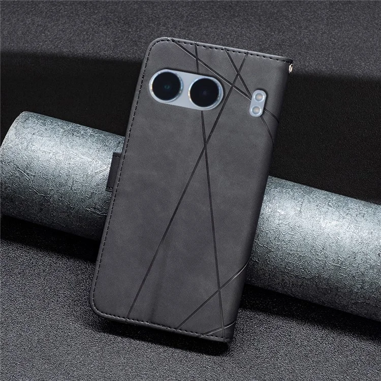 Binfen Color BF05 Pour OnePlus Nord 4 Case en Cuir en Cuir Portefeuille de Portefeuille - Noir