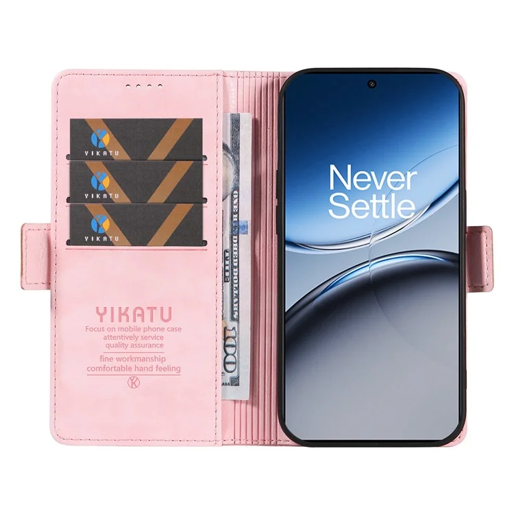 Yikatu Yk-007 Для Oneplus Nord 4 Case Buctle pu - Розовый