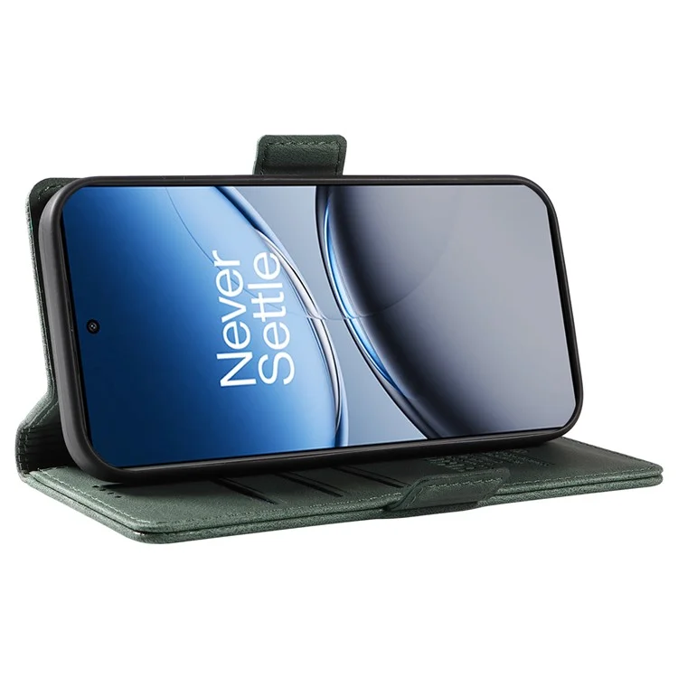 Yikatu Yk-005 Для OnePlus Nord 4 Case pu Кожаный Кожаный Кошель - Зеленый