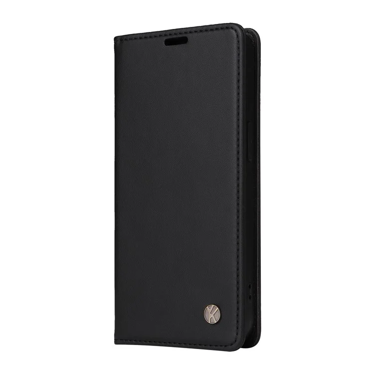 YIKATU YK-001 For OnePlus Nord 4 Case Stand Leather Phone Cover Strong Magnetic Closure - Black