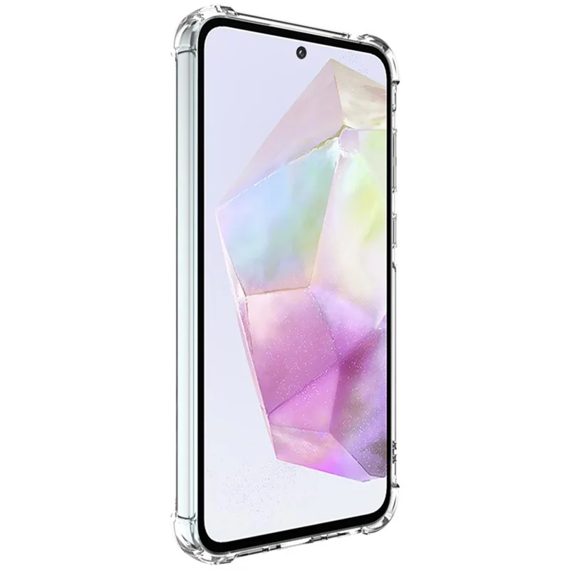 IMAK для чехла Samsung Galaxy A35 5G PC+TPU Shockproof Clear Phone Cover