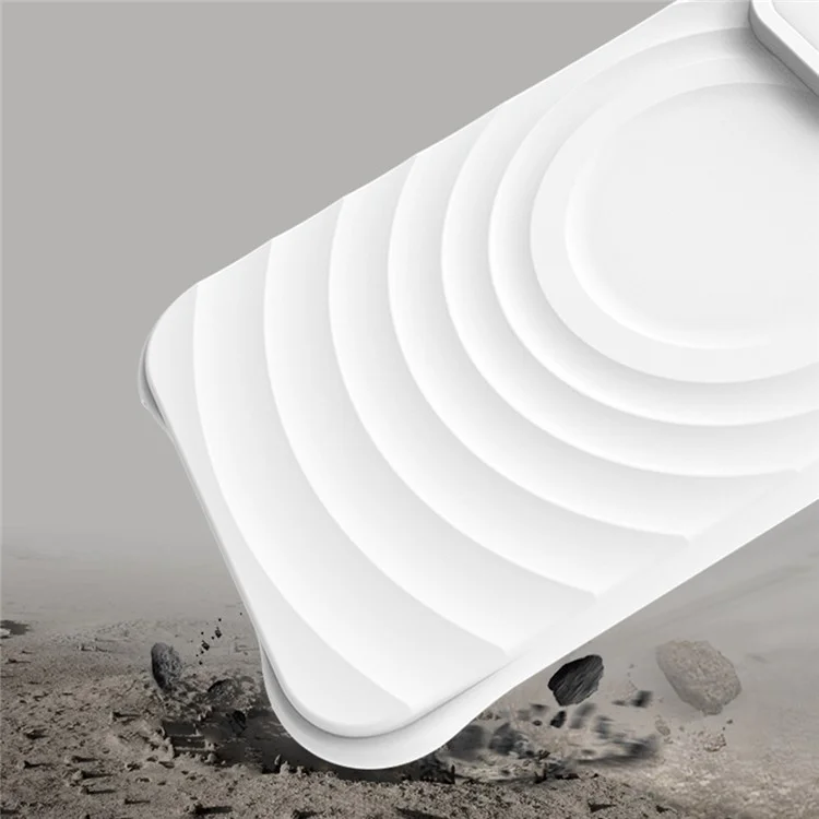IMAK UC-6 Series for iPhone 16 Case Water Drop Texture Anti-Skid Matte TPU Cover - Matte Black