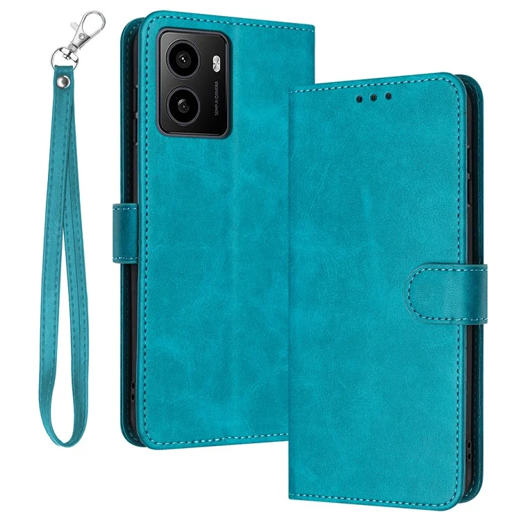 Para Pulso de HMD / Pulso+ / Pulse Pro Case Flip Stand PU Pullet Caterlet Tope Textura de Palf - Verde