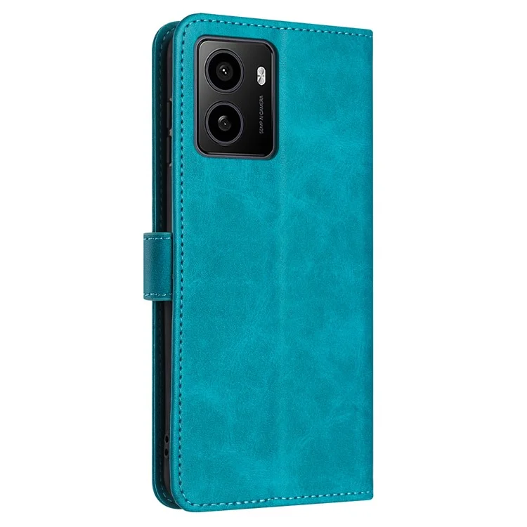 Para Pulso de HMD / Pulso+ / Pulse Pro Case Flip Stand PU Pullet Caterlet Tope Textura de Palf - Verde