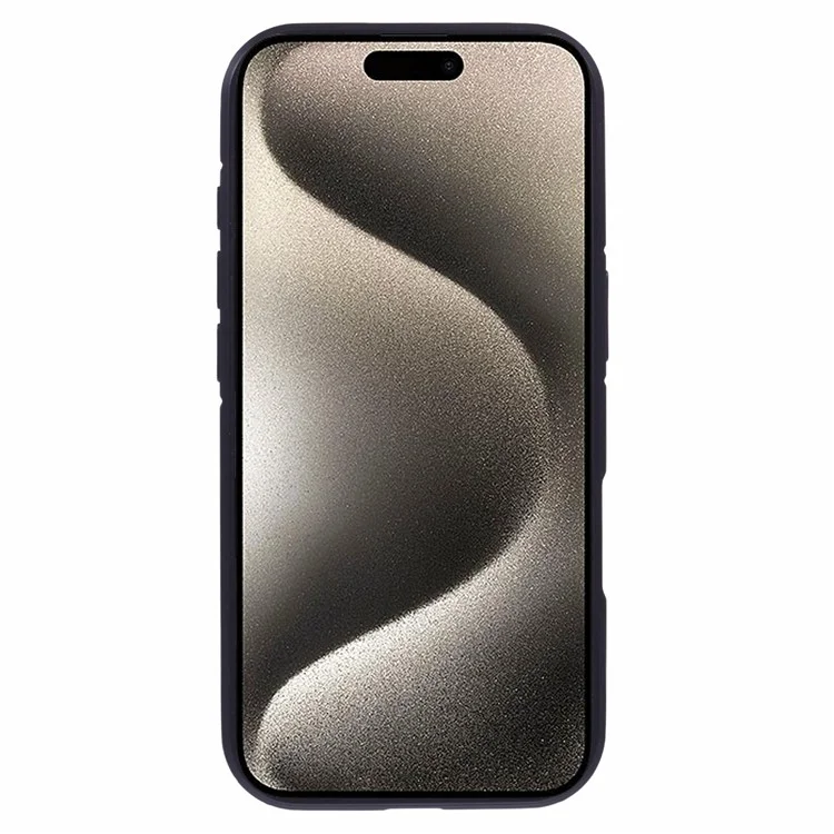 Nível x Para Iphone 16 Pro Max Case Acrílico+silicone Anti-arranhão Tampa do Telefone Traseiro Transparente - Preto