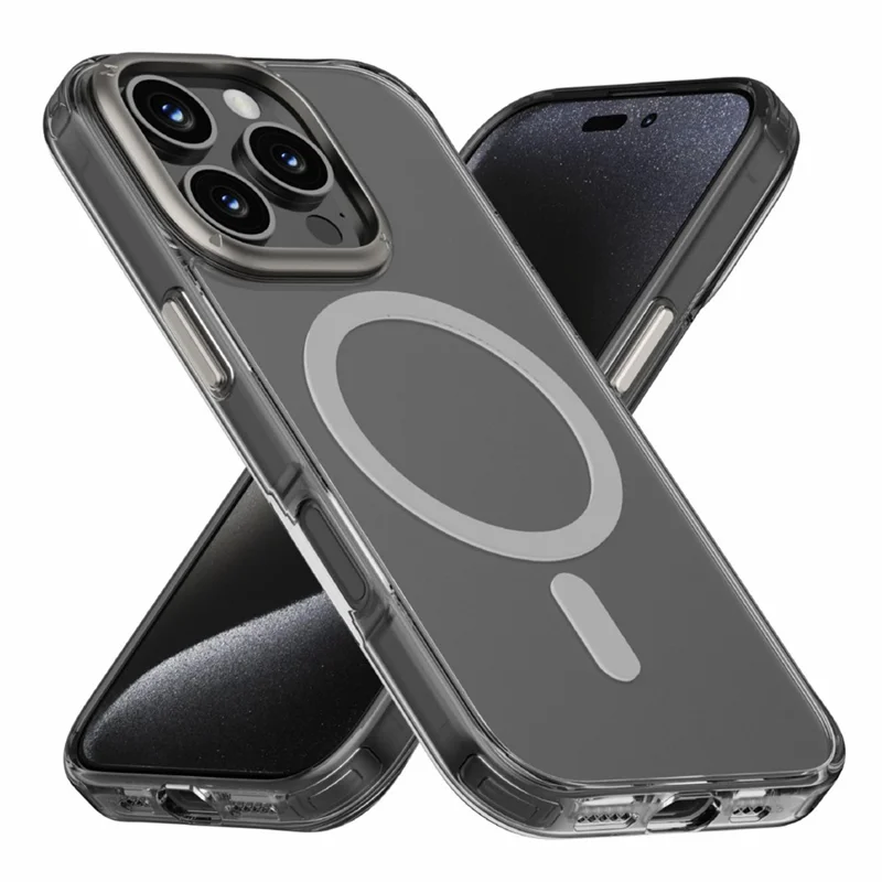 MOMAX MXAP24 Für iPhone 16 Pro Max Magnetische Hülle Kompatibel mit MagSafe TPU+PC Klare Handyhülle