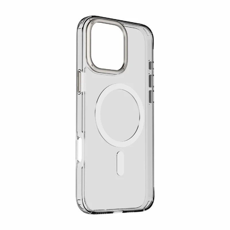 MOMAX MXAP24 Für iPhone 16 Pro Max Magnetische Hülle Kompatibel mit MagSafe TPU+PC Klare Handyhülle