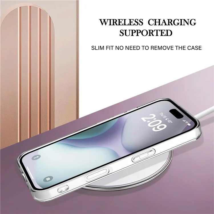 YB IMD Series-3 Для Iphone 16 Plus Case Case Marble Patter - Темно -фиолетовый