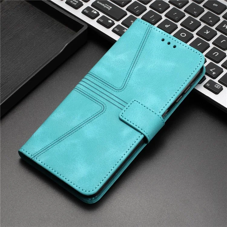 Для Iphone 16 Pro Case Triangle Imprindted Anti-scarch Phone Cover Covere - Зеленый