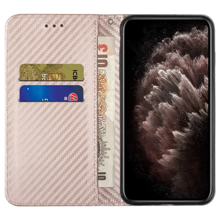 Para Iphone 16 Pro Max Case Flip Telep Cover Stand Fuerte Magnetic Cierre Magnetic - Oro Rosa