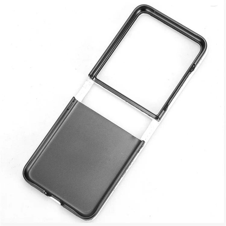 Pour Motorola Razr 50 Étui de Téléphone Ultra 5G Avec Porte-carte Poteur Imprested Porter Téléphone Couverture - Bleu Foncé