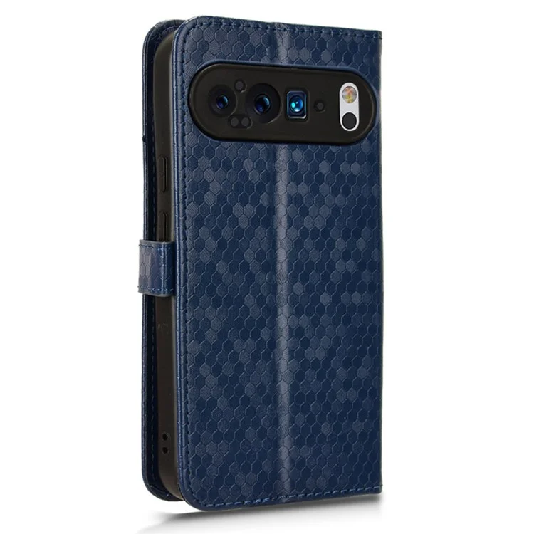 Для Google Pixel 9 / 9 Pro Wallet Case Dot Patter - Темно -синий