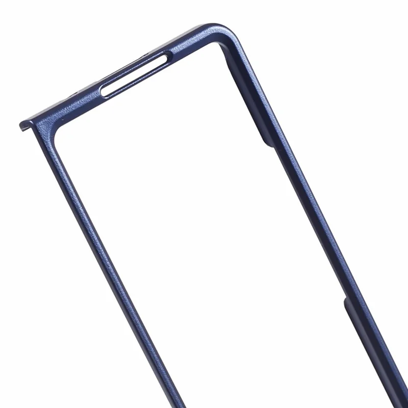 For Samsung Galaxy Z Fold6 5G Case Hybrid Drop Protection PC+TPU Phone Cover - Blue