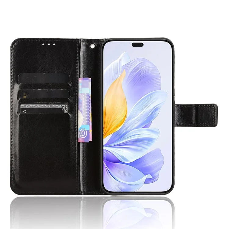 Per Onore X60i 5g Case Crazy Horse Texture PU Coperchi - Nero