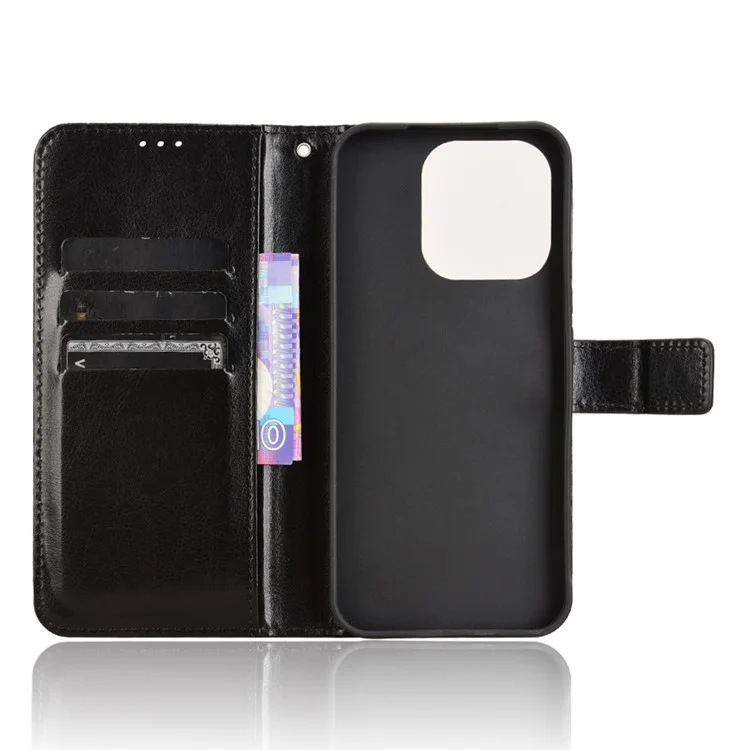 Per Onore X60i 5g Case Crazy Horse Texture PU Coperchi - Nero
