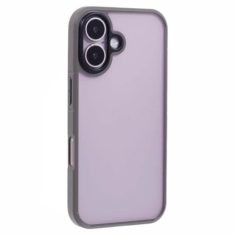 X-level Für Iphone 16 Plus Case Anti-kratzer-pc+tpu-matte Telefonabdeckung - Grau