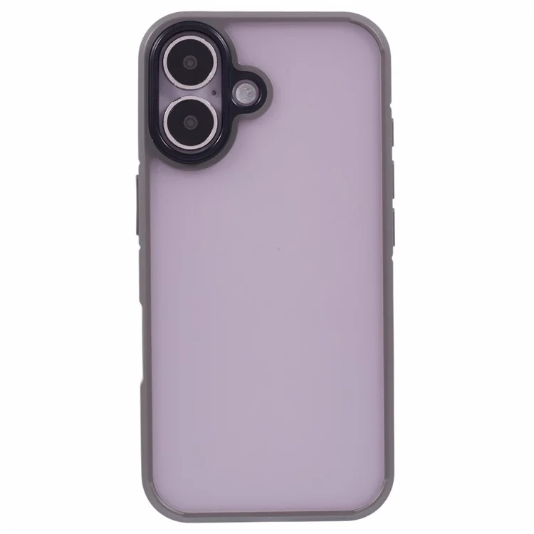 X-level Für Iphone 16 Plus Case Anti-kratzer-pc+tpu-matte Telefonabdeckung - Grau