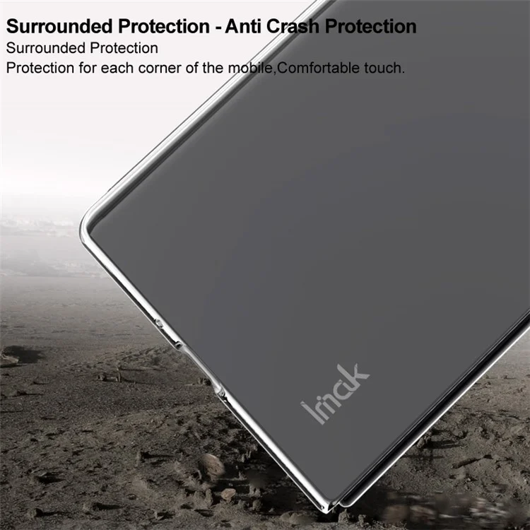 Coque de téléphone IMAK Crystal Case II Pro pour Honor Magic V3 5G, Coque en PC transparent pour téléphone, Conception en deux pièces