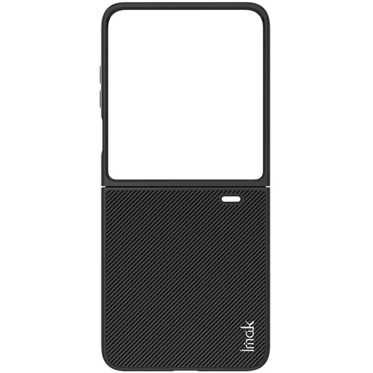 IMAK Ruiyi Series per Honor Magic V Flip 5G Case Fibra di Carbonio Pelle+PC Custodia per Telefono