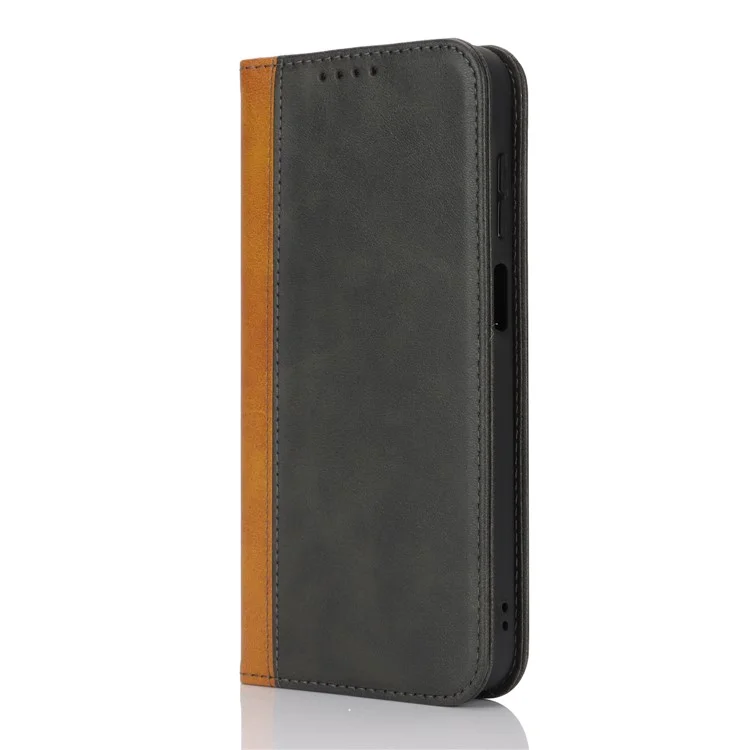 Для Samsung Galaxy A15 5G Case Care Texture 3 Карты. - Черный+желтый