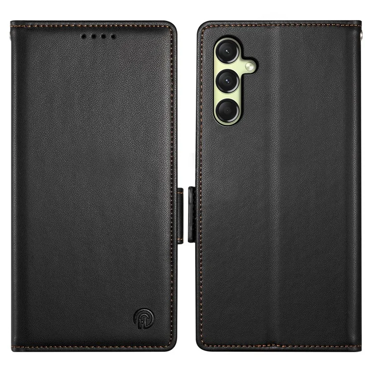 DF-010 Pour Samsung Galaxy A16 Stand Case pu Leather Wallet Téléphone - Noir