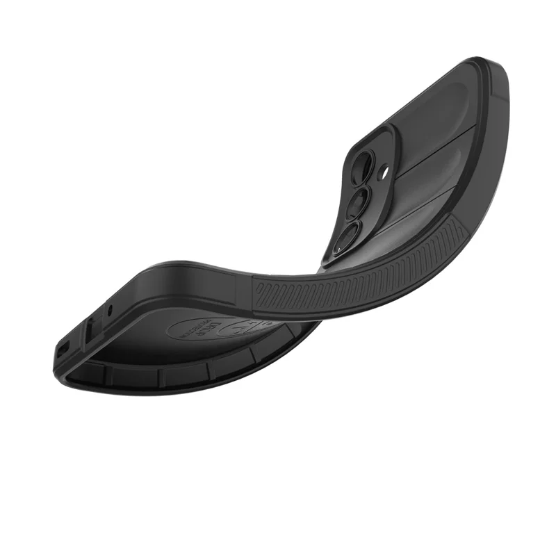 For Samsung Galaxy A16 5G / A16 4G Case Anti-Drop Soft TPU Rugged Phone Back Cover - Light Grey