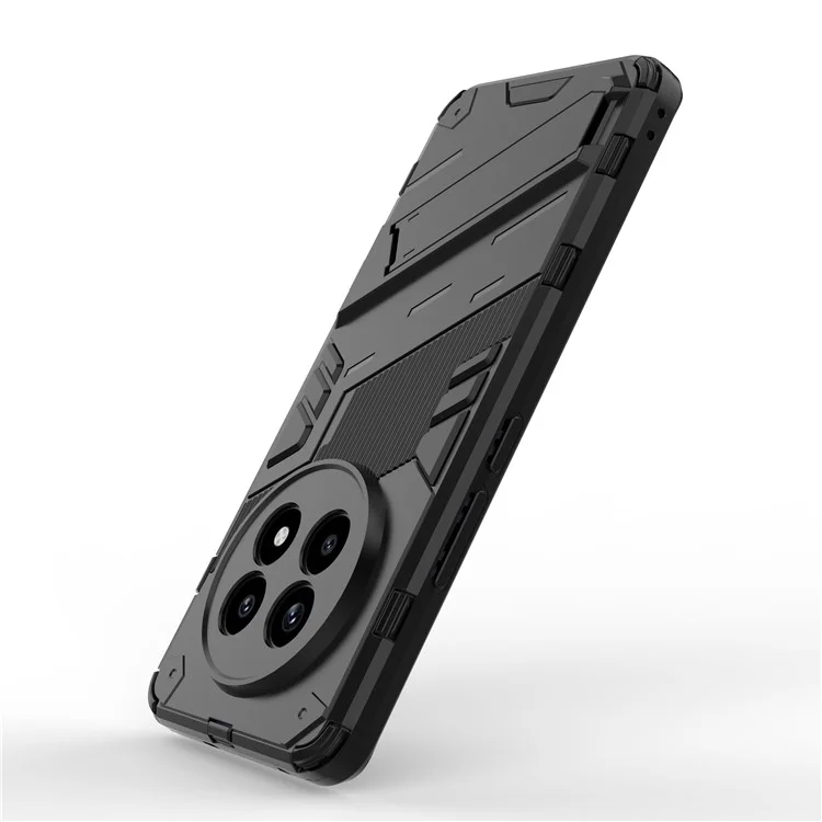 Для Realme 13 Pro 5G Case PC+TPU Shock -reseep Phone Cope с Kickstand - Черный