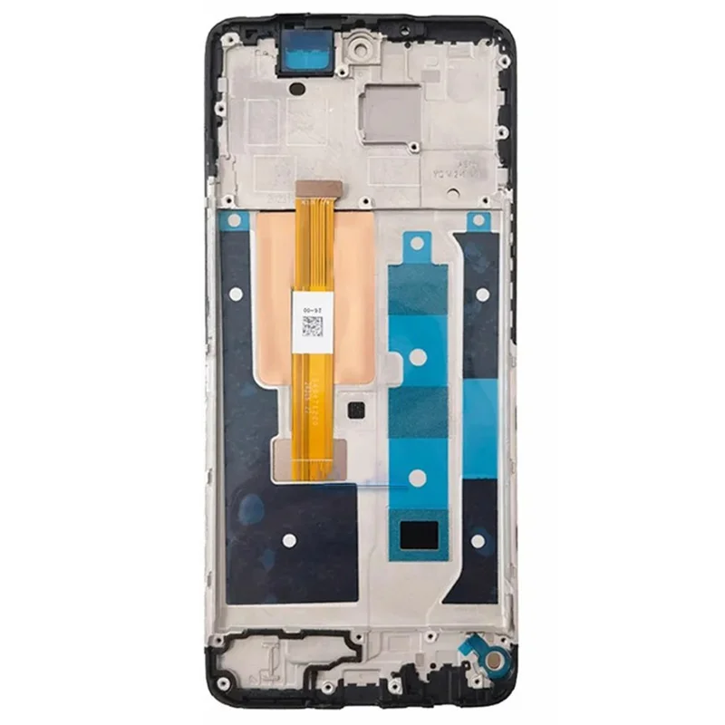 For Realme 12 5G OEM Grade S IPS LCD Screen and Digitizer Assembly + Frame Part (Without Logo)