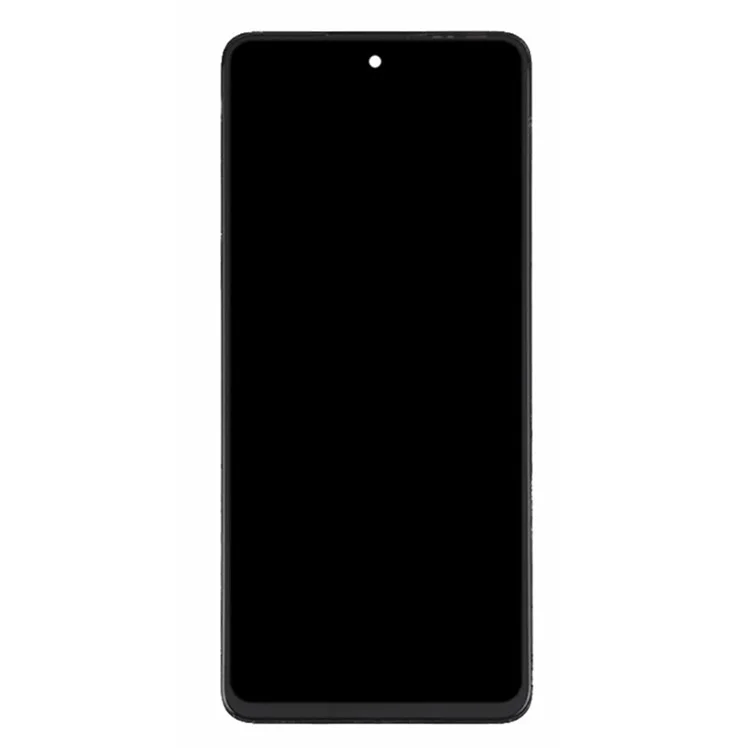 Для Realme C67 4G OEM Grade S IPS жк -экран и Сборка Digitizer + Кадр (без Логотипа) - Черный