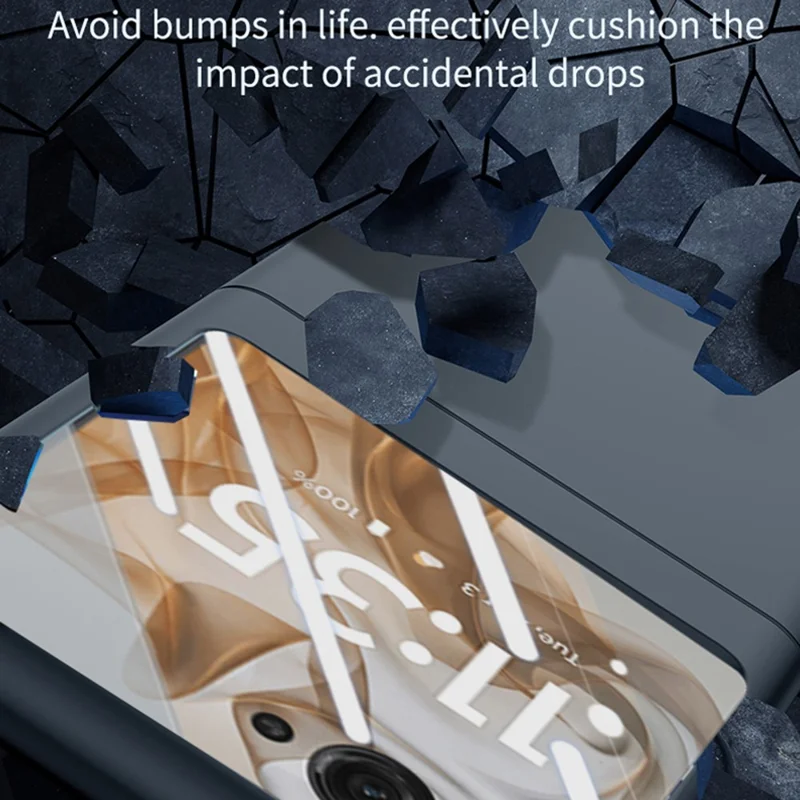 For Motorola Razr 50 5G Case Skin-touch PC Phone Cover with Rear Screen Protector - Purple