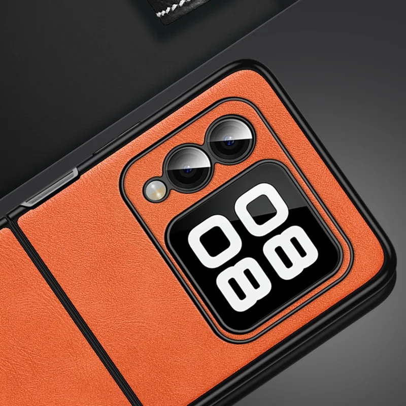 Sulada For Huawei Nova Flip 5G Case Case Кожа+tpu+пк Задняя Телефонная Крышка - Красный