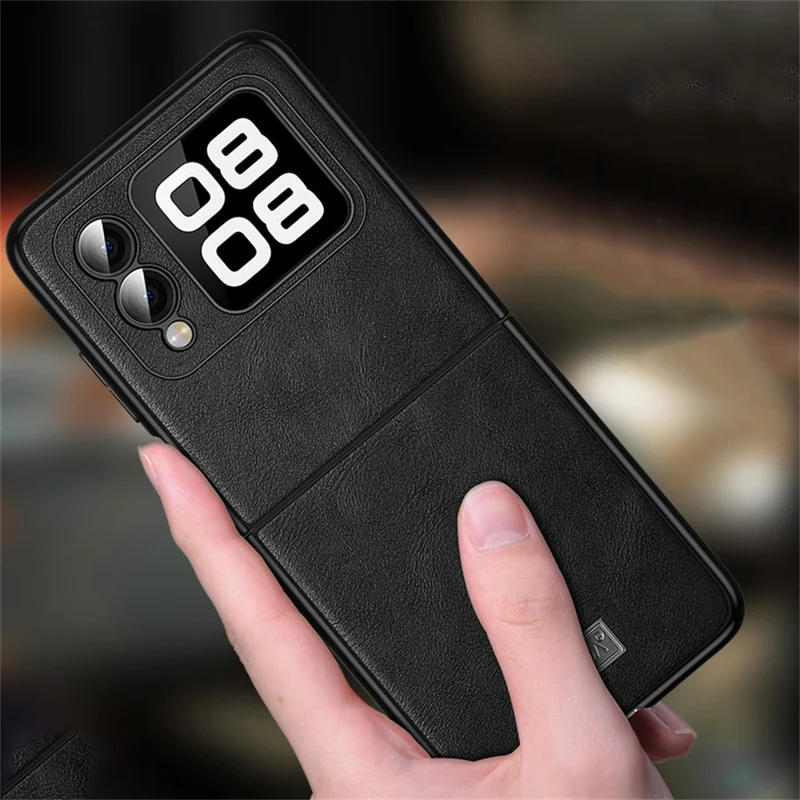 Sulada For Huawei Nova Flip 5G Case Case Кожа+tpu+пк Задняя Телефонная Крышка - Красный