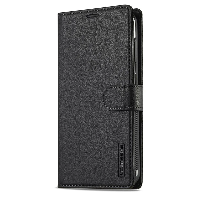 LC.IMEEKE Série L2 para Samsung Galaxy A15 4G / 5G Capa Carteira de Couro PU Destacável Magnética - Preto