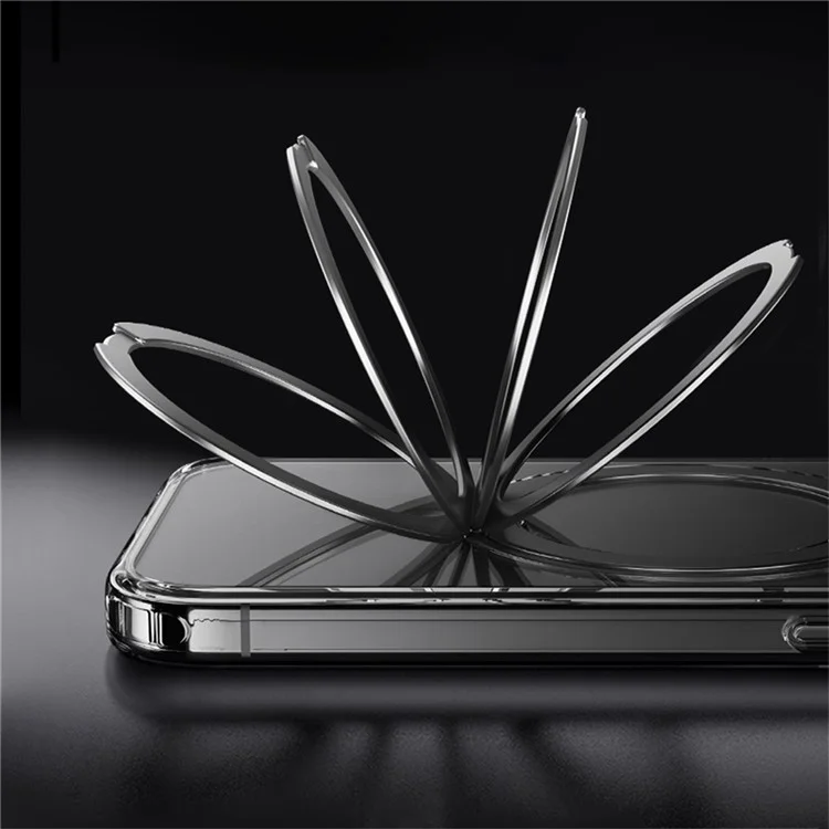 Rock For Iphone 16 Pro Kickstand Case Compatible Con Tpu Magsafe TPU+PC Back Tapa