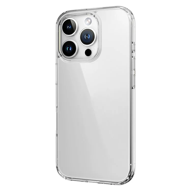 ROCK For iPhone 16 Pro Clear Phone Case PC+TPU Anti-Drop Phone Cover