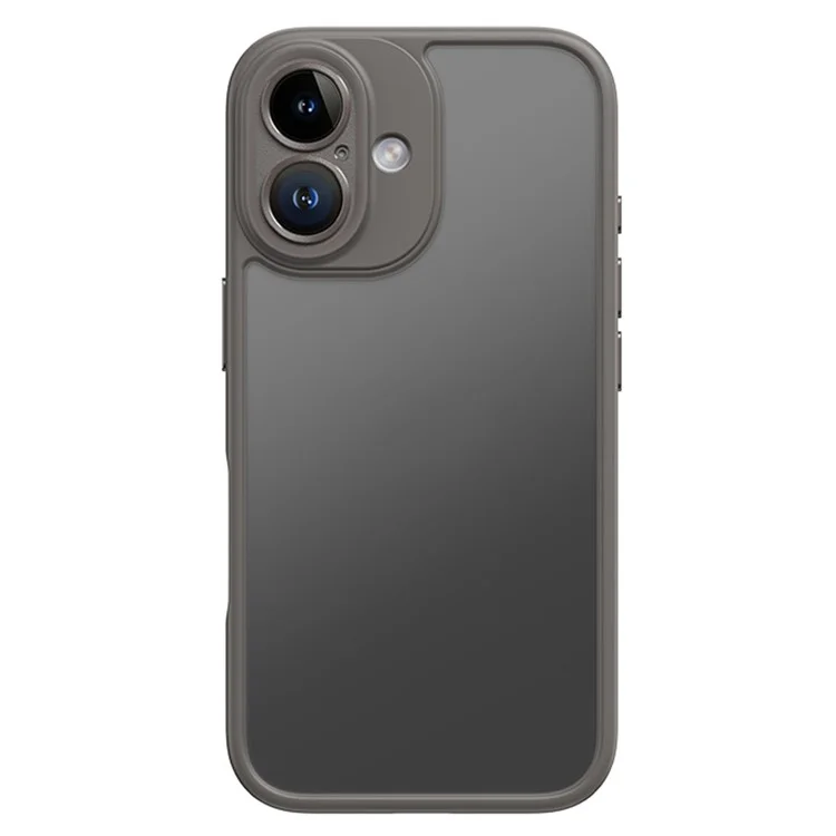 Rock For Iphone 16 Телефона Case Cock-touch PC+TPU Shockper-cover Back Cover - Серый