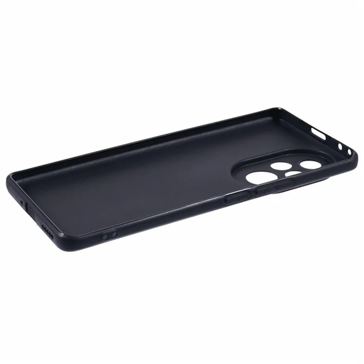 Serie Wanlonfeng MS Para Honor 200 Pro 5G TPU Case Matte Back Cover Con Vidrio Templado