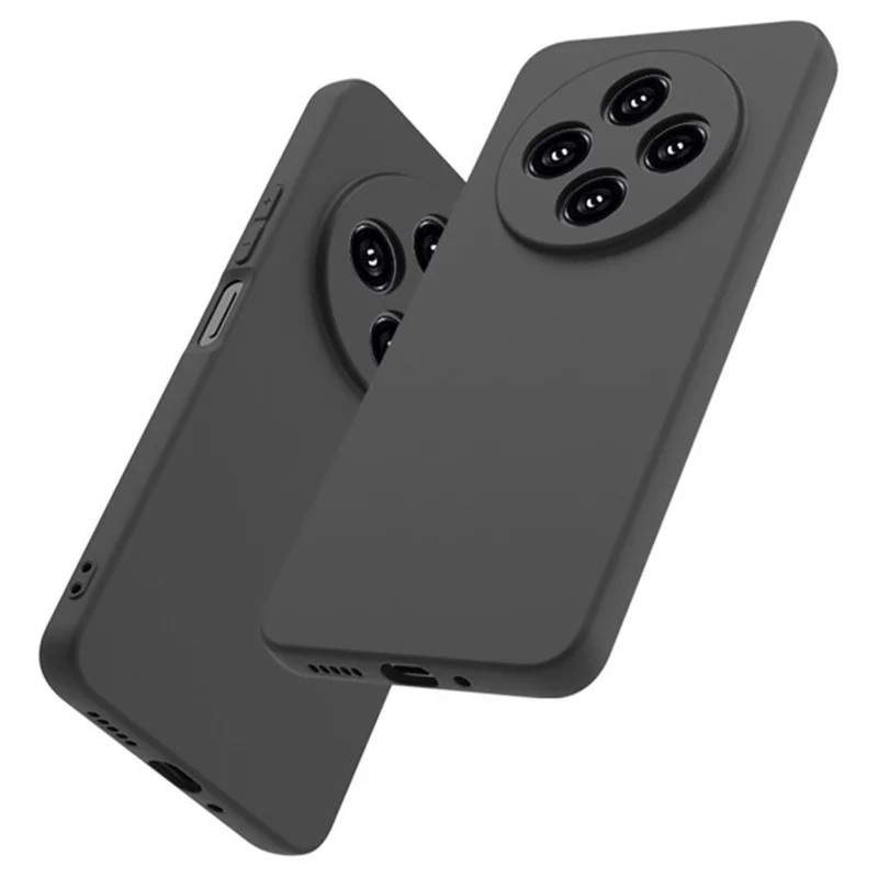WANLONFENG MS Series for Xiaomi Poco C75 4G / Redmi 14R 5G / 14C 4G TPU Case Matte Back Cover with Tempered Glass