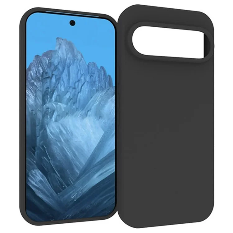 Серия Wanlonfeng MS Для Google Pixel 9 Pro / Pixel 9 TPU Case Matte Cover с Экраном Пленкой (Big Lins Hole)