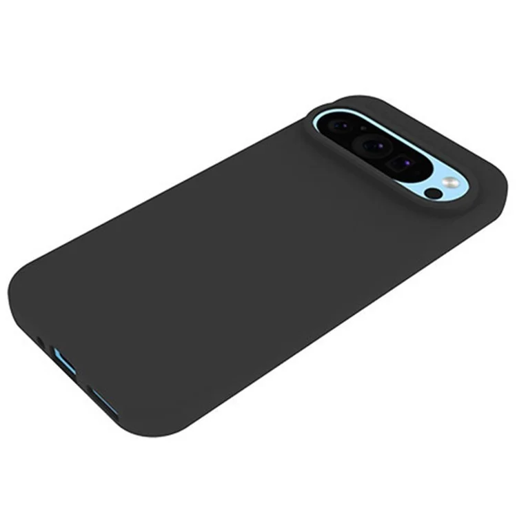 Серия Wanlonfeng MS Для Google Pixel 9 Pro / Pixel 9 TPU Case Matte Cover с Экраном Пленкой (Big Lins Hole)