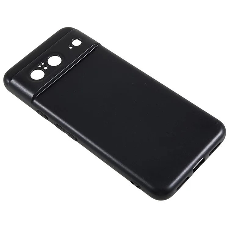 Serie Wanlonfeng MS Para Google Pixel 8 Case TPU Tapa Trasera Mate Con Vidrio Templado