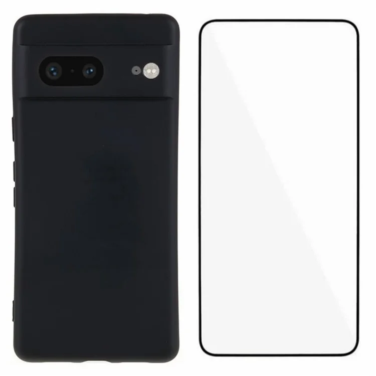 Серия Wanlonfeng RB2 Для Google Pixel 8 Case TPU Cay Phone Protector - Черный