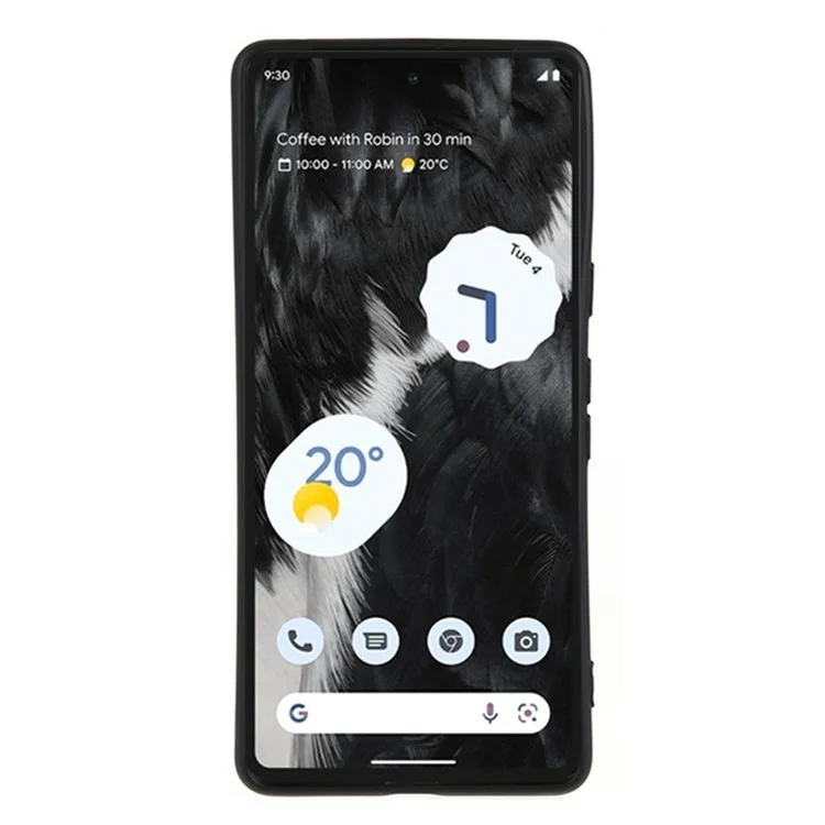 Серия Wanlonfeng RB2 Для Google Pixel 8 Case TPU Cay Phone Protector - Черный