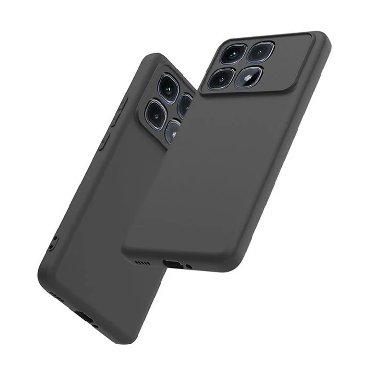 Wanlonfeng MS -serie Für Xiaomi Redmi K70 Ultra TPU -hülle Matt Zurück -abdeckung Mit Geschmittertem Glas