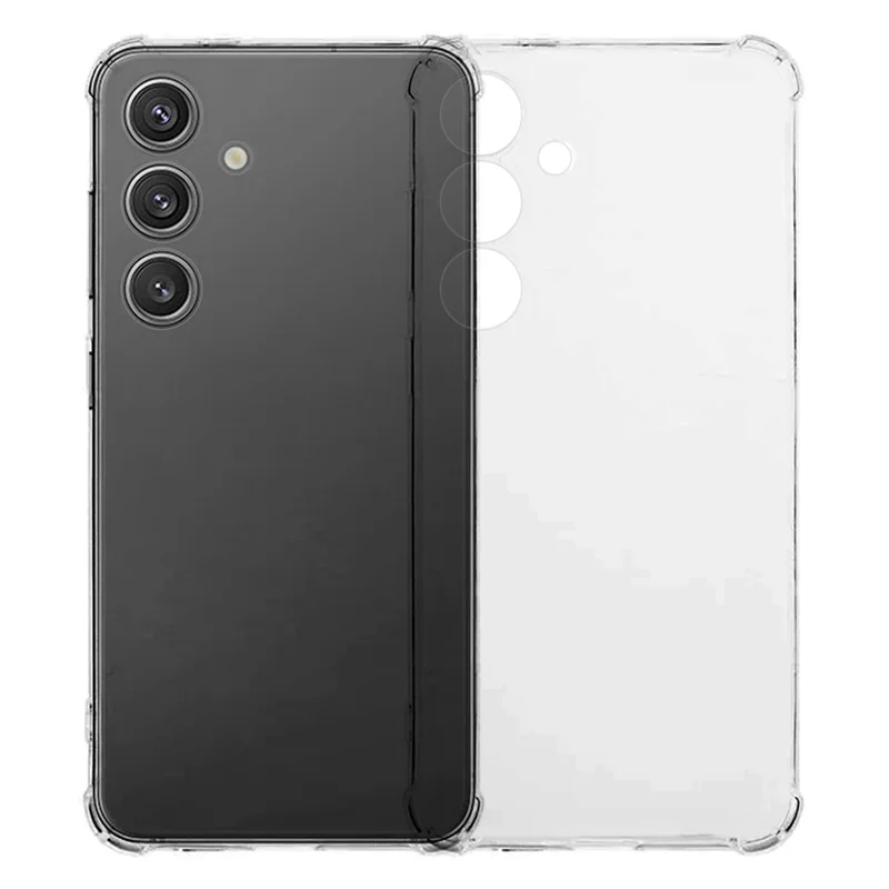 KALEBOL KLB-TPU001 Für Samsung Galaxy S24+ Hülle 1.5mm TPU Transparent Anti-Drop Phone Cover