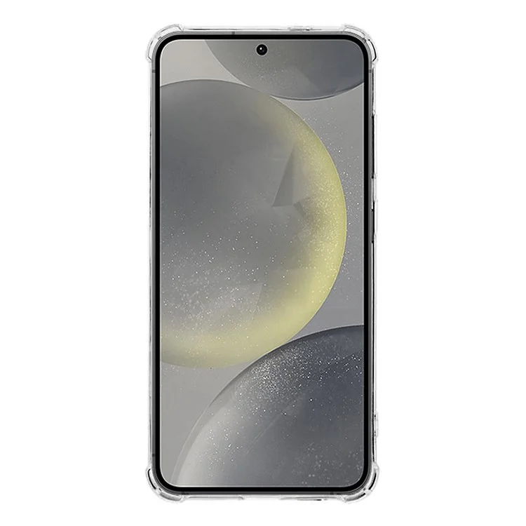Kalebol KLB-TPU001 Для Samsung Galaxy S24 Case 1,5 мм TPU Прозрачная Крышка Для Противодействия Телефонам