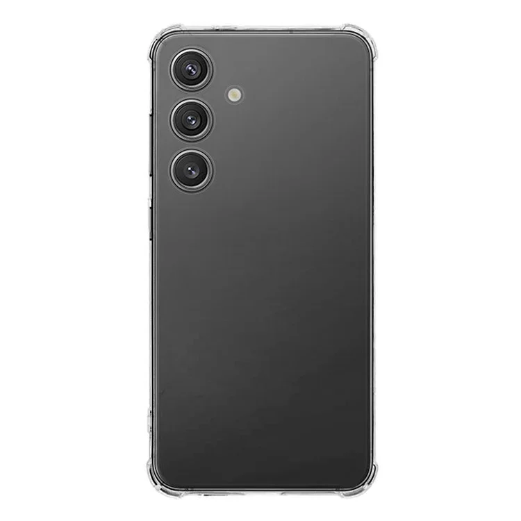 Kalebol KLB-TPU001 Для Samsung Galaxy S24 Case 1,5 мм TPU Прозрачная Крышка Для Противодействия Телефонам
