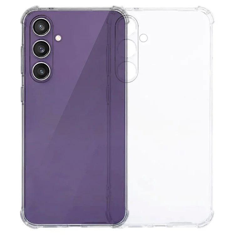 Kalebol KLB-TPU001 Для Samsung Galaxy S23 fe Case 1,5 мм TPU Прозрачная Крышка Телефона Против Каша