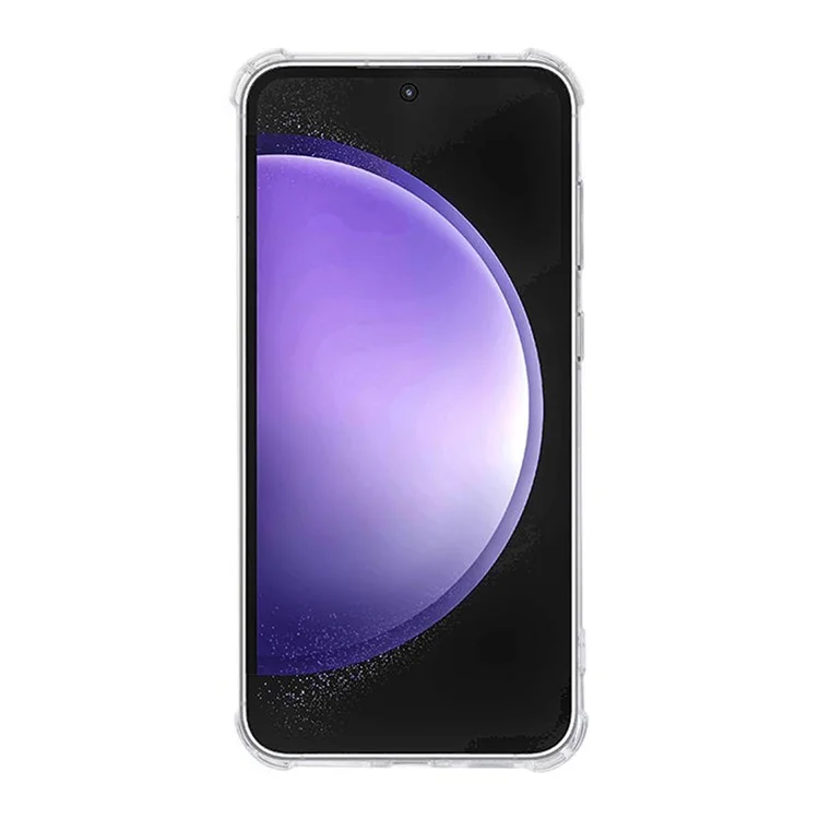 Kalebol KLB-TPU001 Для Samsung Galaxy S23 fe Case 1,5 мм TPU Прозрачная Крышка Телефона Против Каша